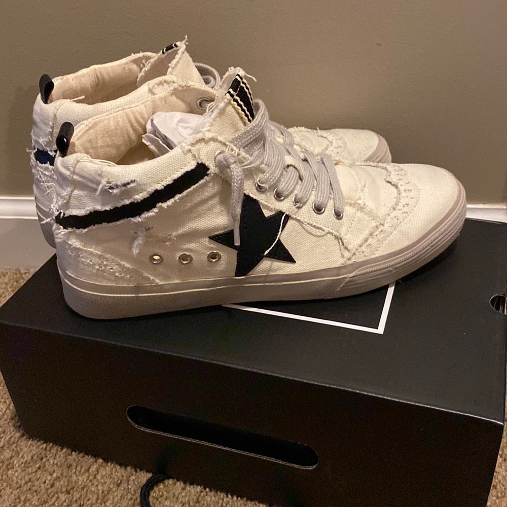 New ShuShop mid sneakers.